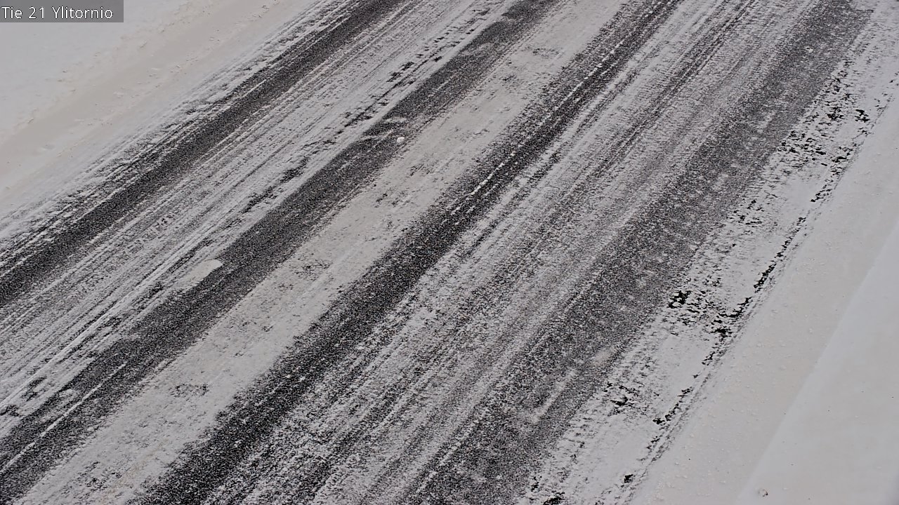 Weather Camera Image Road 21 Ylitornio, Tornio, Lappi