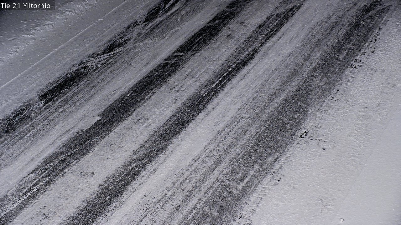 Weather Camera Image Road 21 Ylitornio, Tornio, Lappi