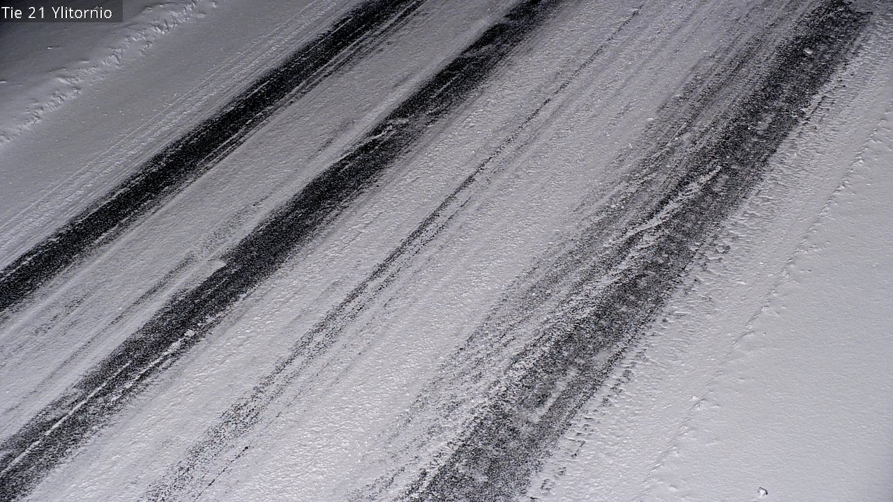 Weather Camera Image Road 21 Ylitornio, Tornio, Lappi