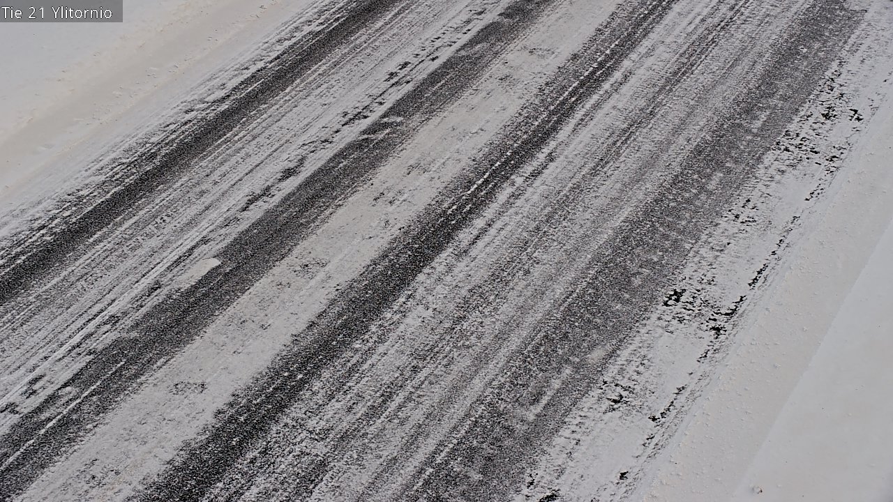 Weather Camera Image Road 21 Ylitornio, Tornio, Lappi