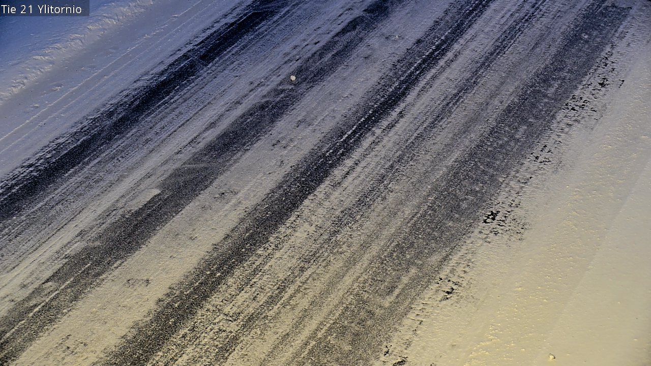 Weather Camera Image Road 21 Ylitornio, Tornio, Lappi