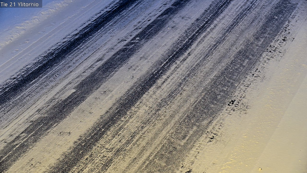 Weather Camera Image Road 21 Ylitornio, Tornio, Lappi