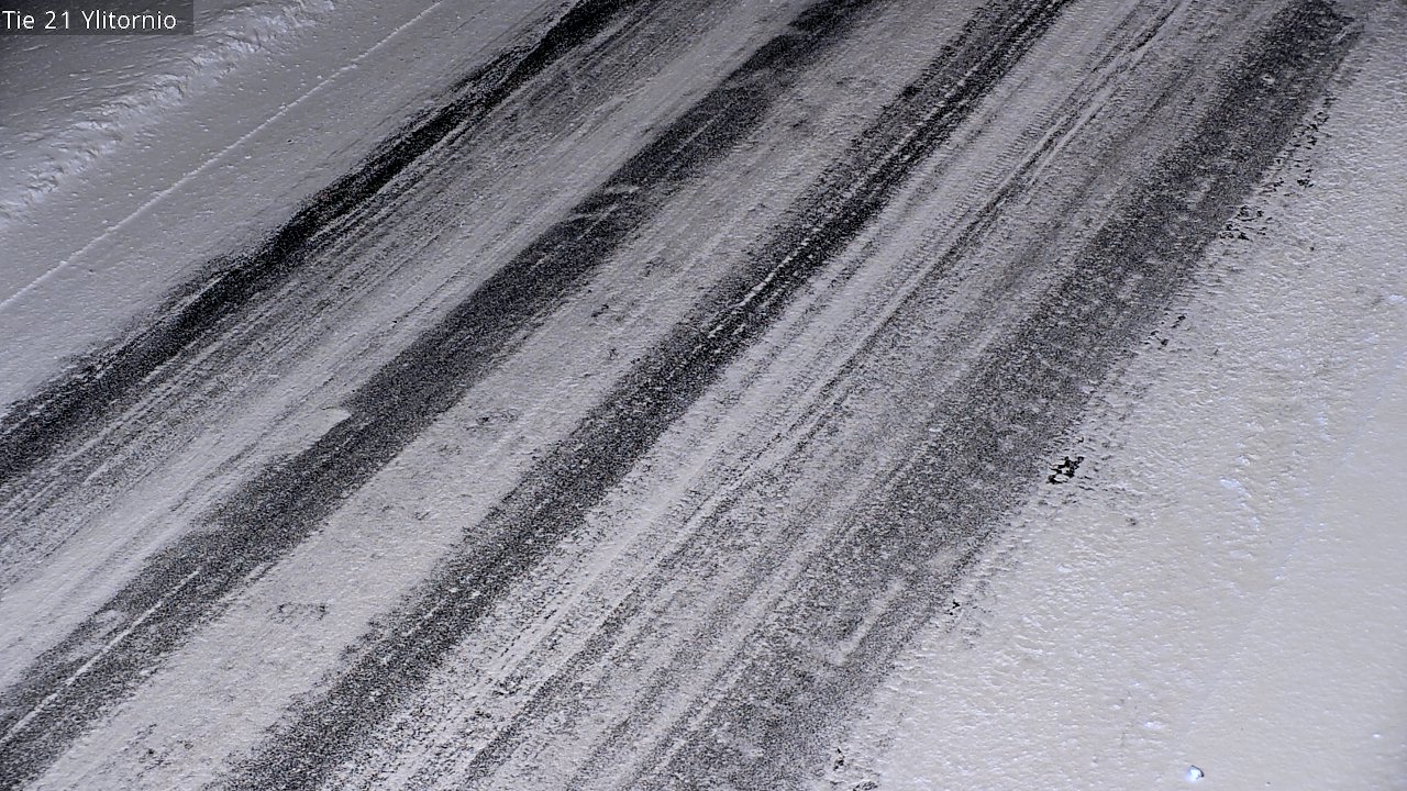Weather Camera Image Road 21 Ylitornio, Tornio, Lappi
