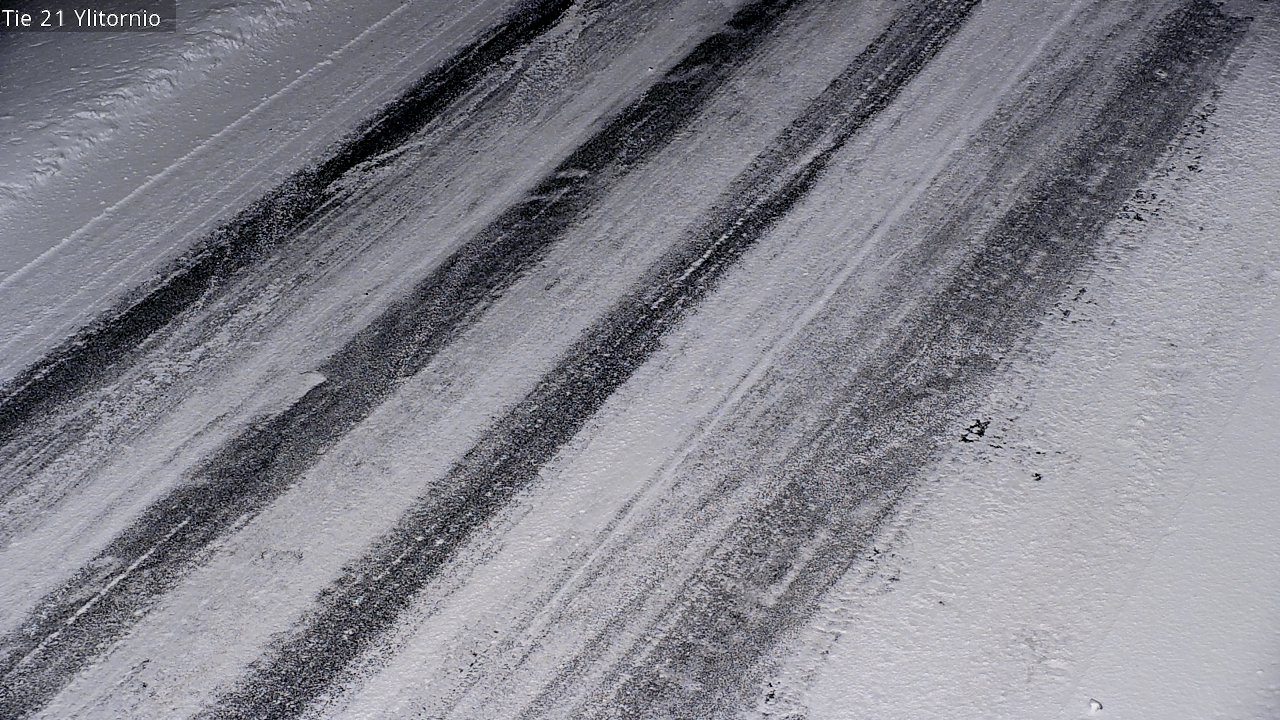 Weather Camera Image Road 21 Ylitornio, Tornio, Lappi