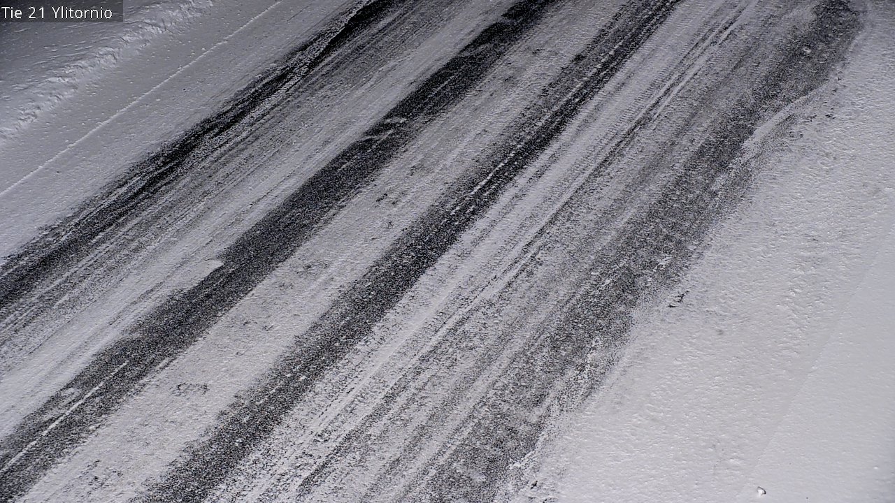 Weather Camera Image Road 21 Ylitornio, Tornio, Lappi