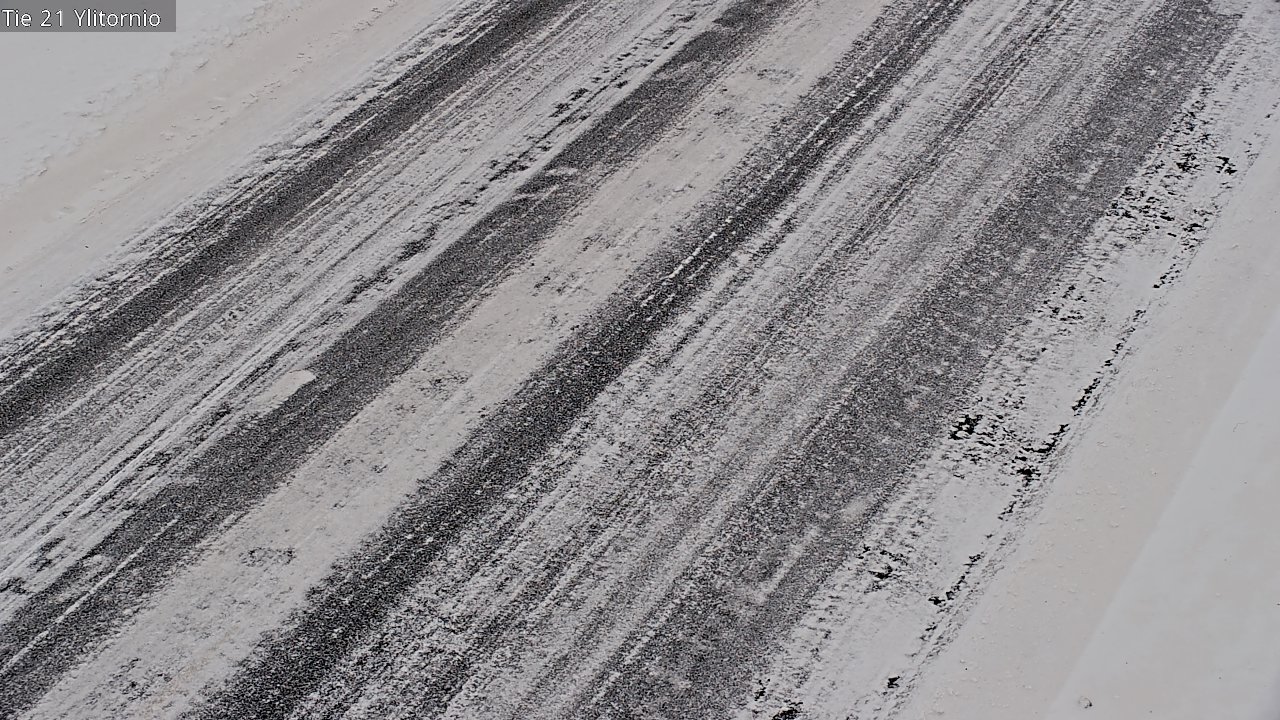 Weather Camera Image Road 21 Ylitornio, Tornio, Lappi