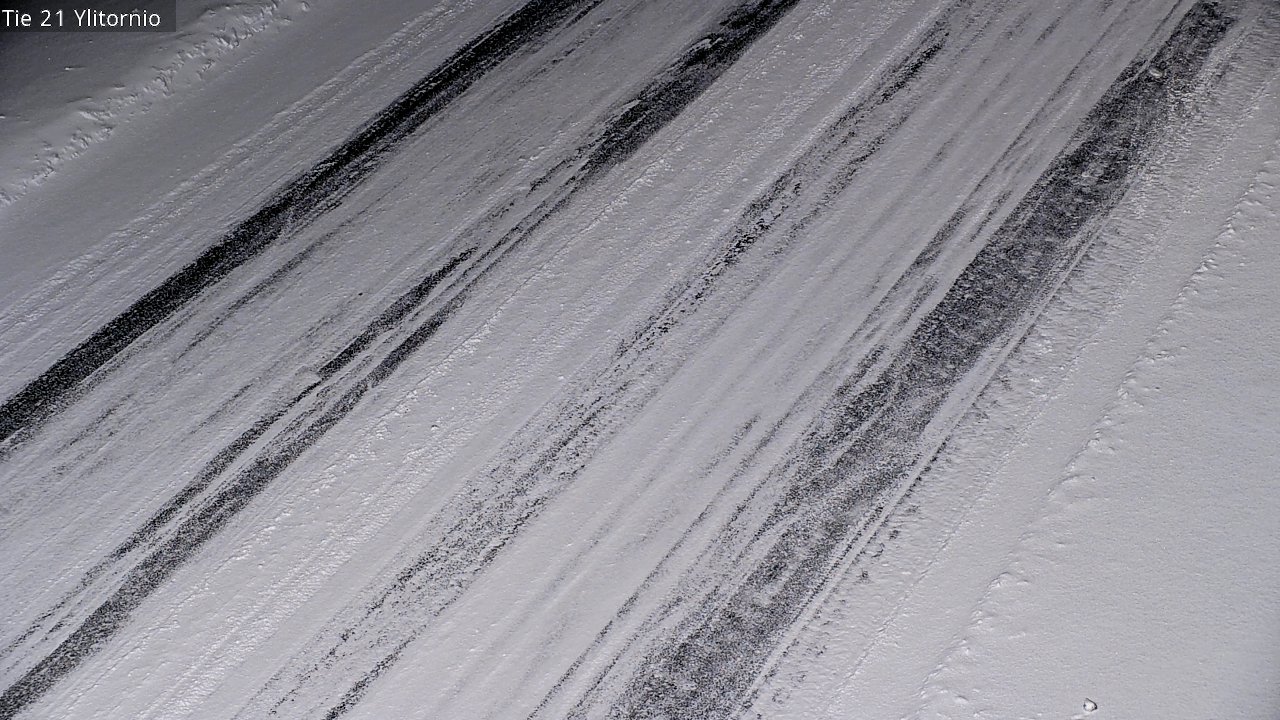 Weather Camera Image Road 21 Ylitornio, Tornio, Lappi