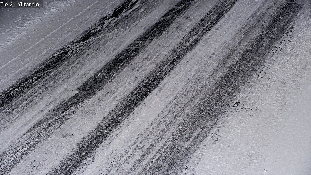 Weather Camera Image Road 21 Ylitornio, Tornio, Lappi