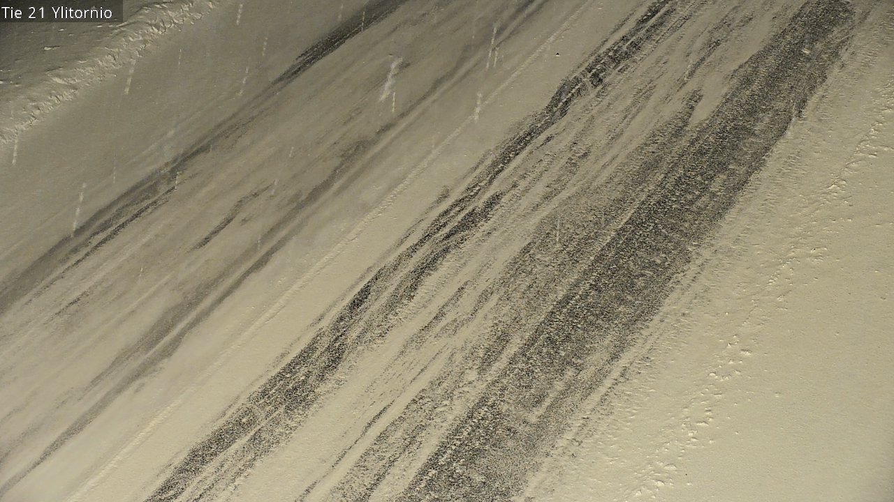 Weather Camera Image Road 21 Ylitornio, Tornio, Lappi