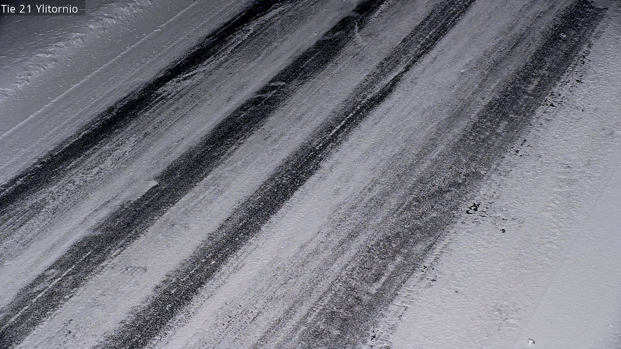 Weather Camera Image Road 21 Ylitornio, Tornio, Lappi