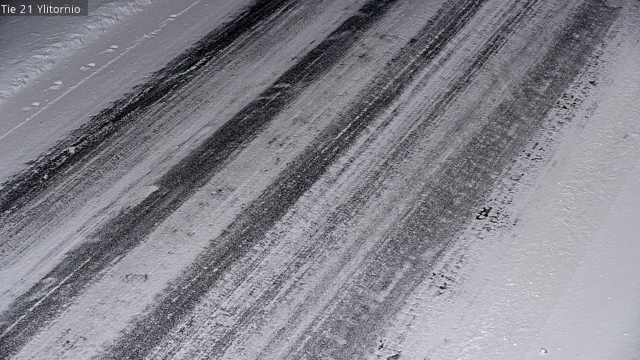 Weather Camera Image Road 21 Ylitornio, Tornio, Lappi