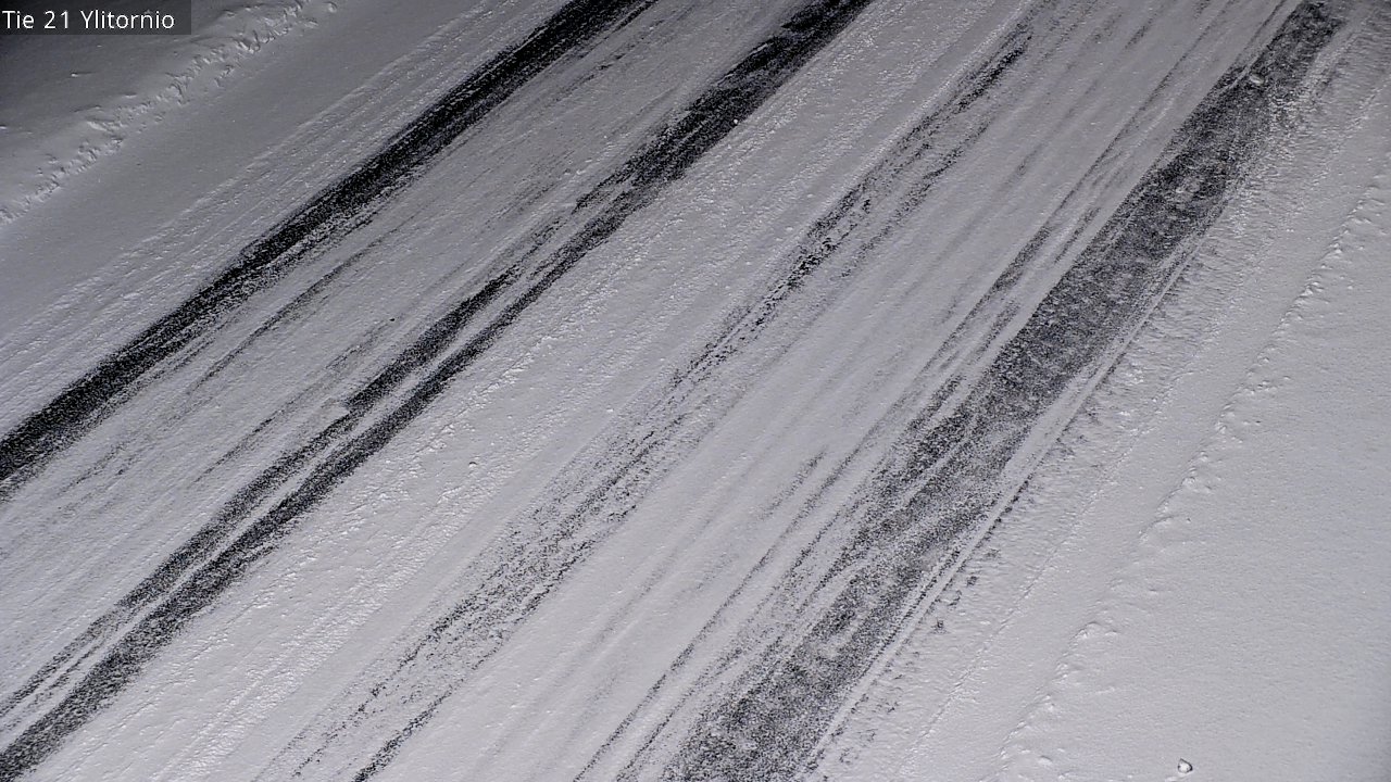 Weather Camera Image Road 21 Ylitornio, Tornio, Lappi