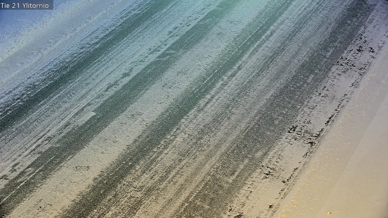 Weather Camera Image Road 21 Ylitornio, Tornio, Lappi