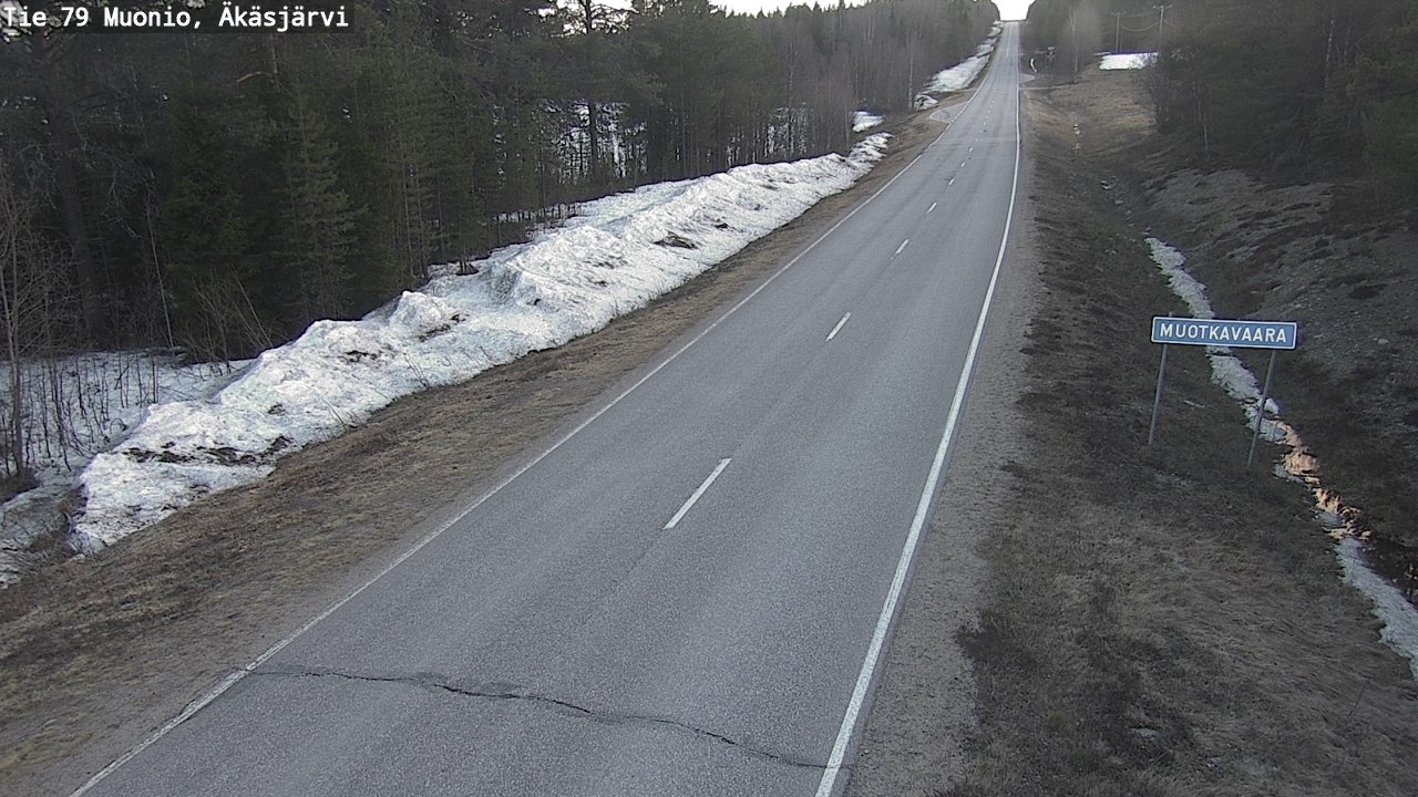Kelikamerat Kuva Tie 79 Muonio, Äkäsjärvi, Muonio, Lappi