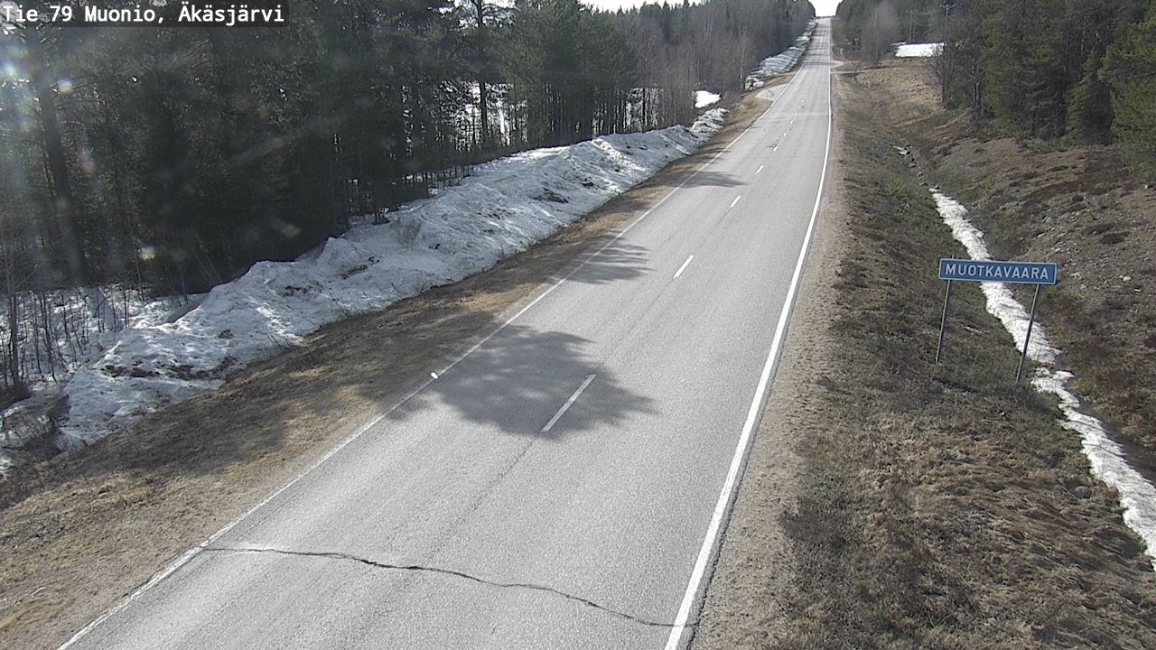 Kelikamerat Kuva Tie 79 Muonio, Äkäsjärvi, Muonio, Lappi