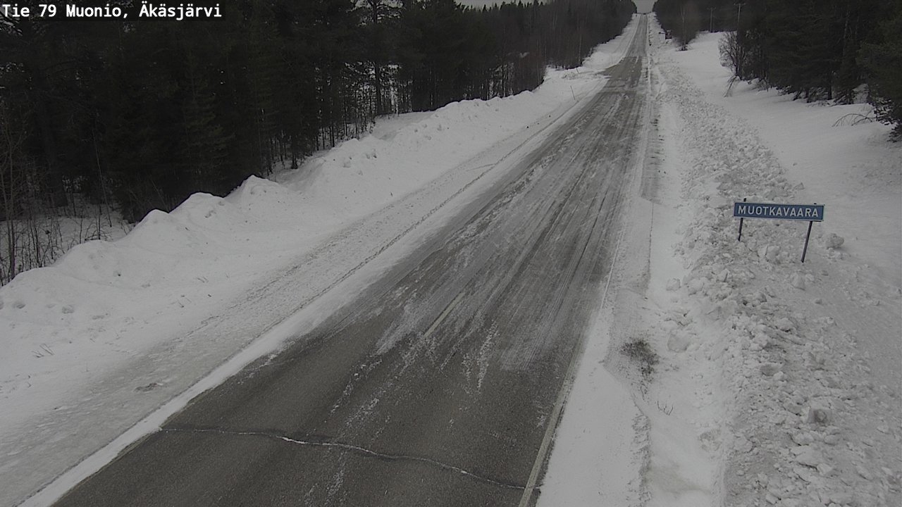 Kelikamerat Kuva Tie 79 Muonio, Äkäsjärvi, Muonio, Lappi