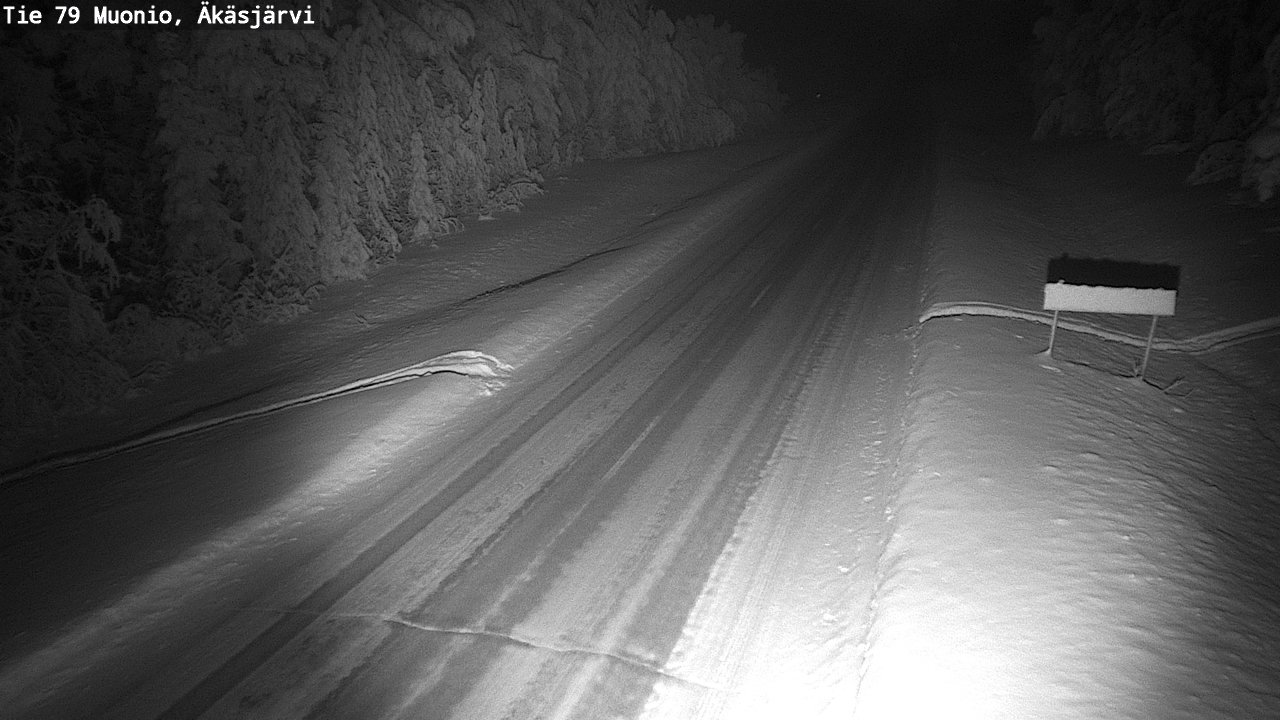 Kelikamerat Kuva Tie 79 Muonio, Äkäsjärvi, Muonio, Lappi