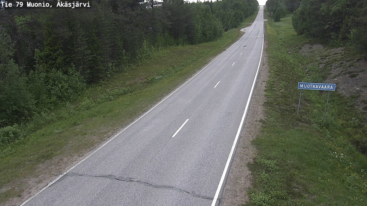 Kelikamerat Kuva Tie 79 Muonio, Äkäsjärvi, Muonio, Lappi