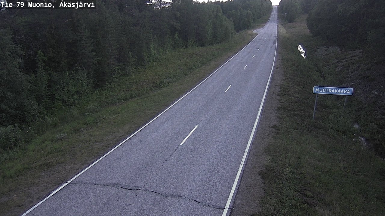 Kelikamerat Kuva Tie 79 Muonio, Äkäsjärvi, Muonio, Lappi