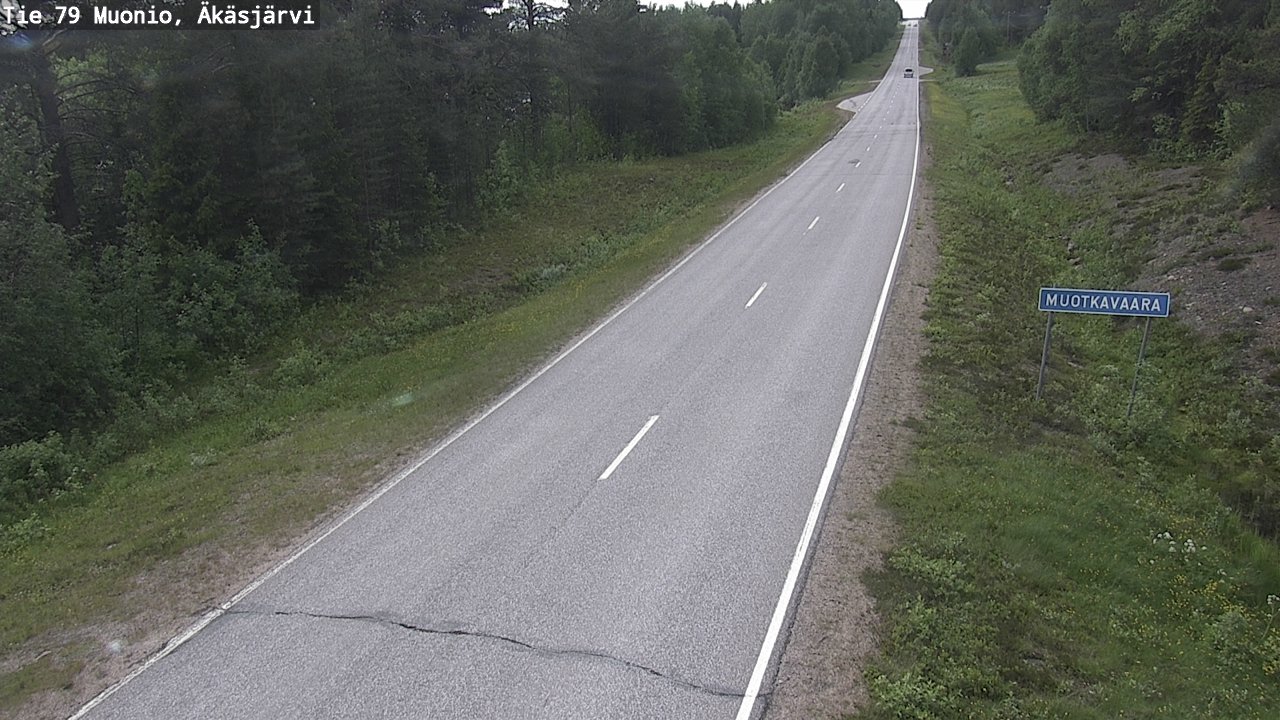 Kelikamerat Kuva Tie 79 Muonio, Äkäsjärvi, Muonio, Lappi