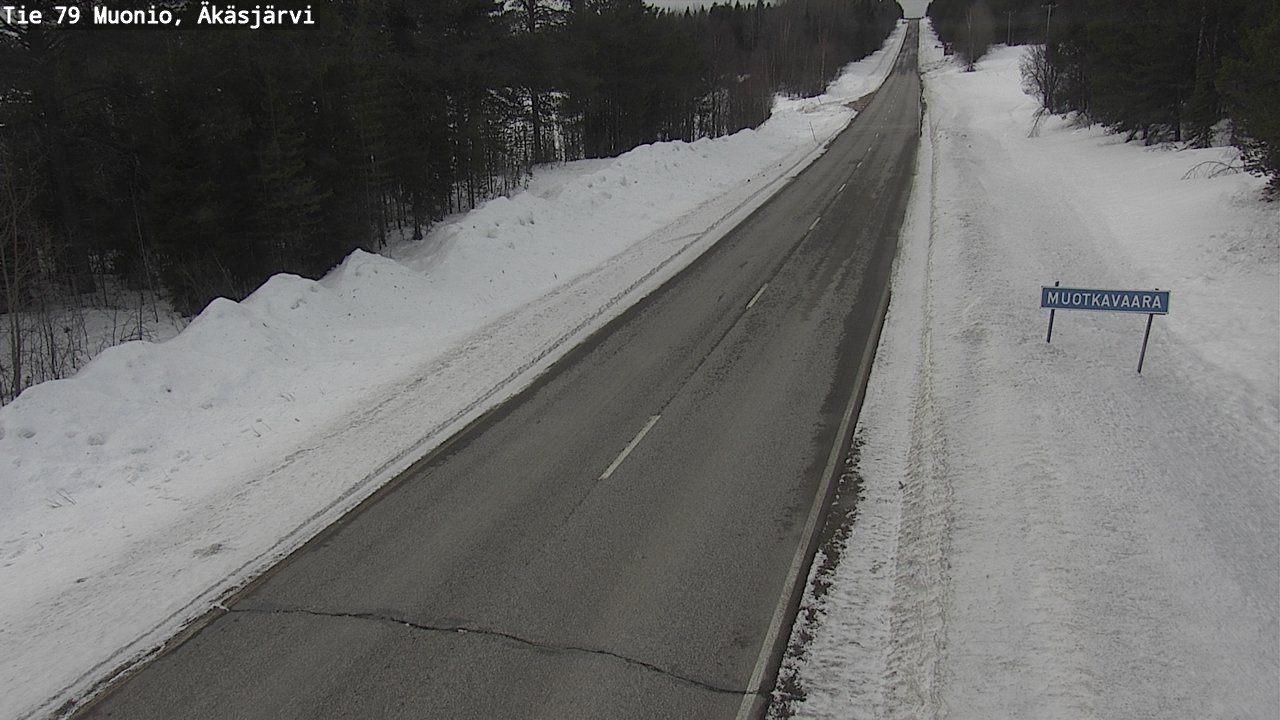 Kelikamerat Kuva Tie 79 Muonio, Äkäsjärvi, Muonio, Lappi