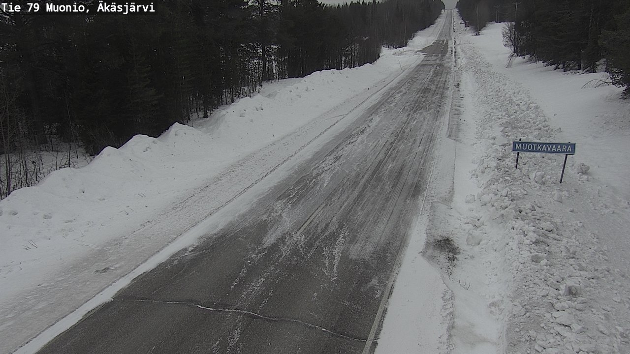 Kelikamerat Kuva Tie 79 Muonio, Äkäsjärvi, Muonio, Lappi