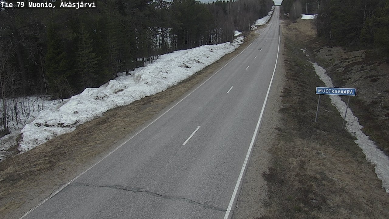 Kelikamerat Kuva Tie 79 Muonio, Äkäsjärvi, Muonio, Lappi