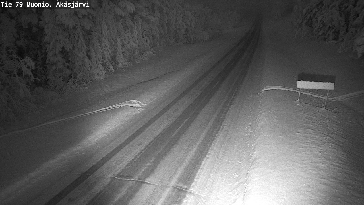 Kelikamerat Kuva Tie 79 Muonio, Äkäsjärvi, Muonio, Lappi