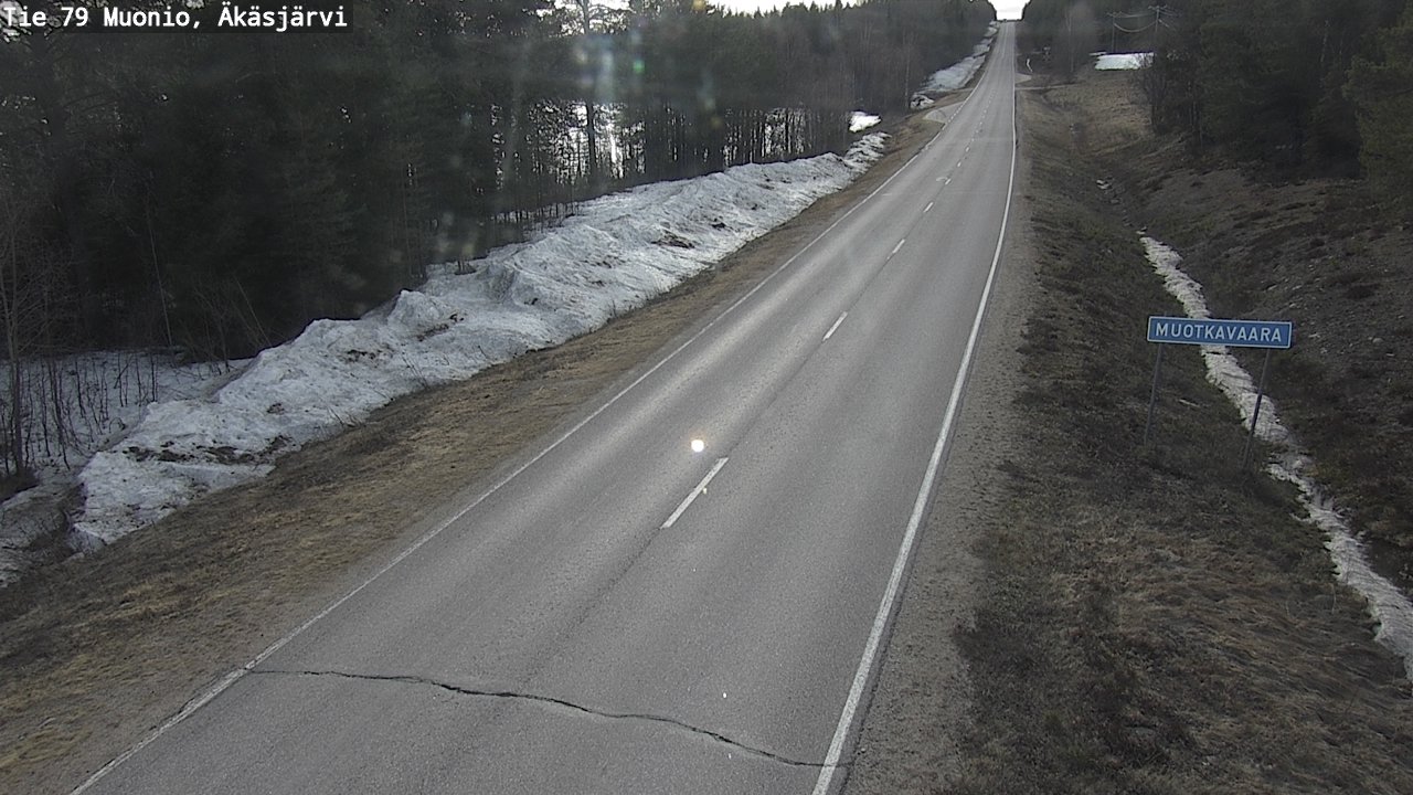 Kelikamerat Kuva Tie 79 Muonio, Äkäsjärvi, Muonio, Lappi