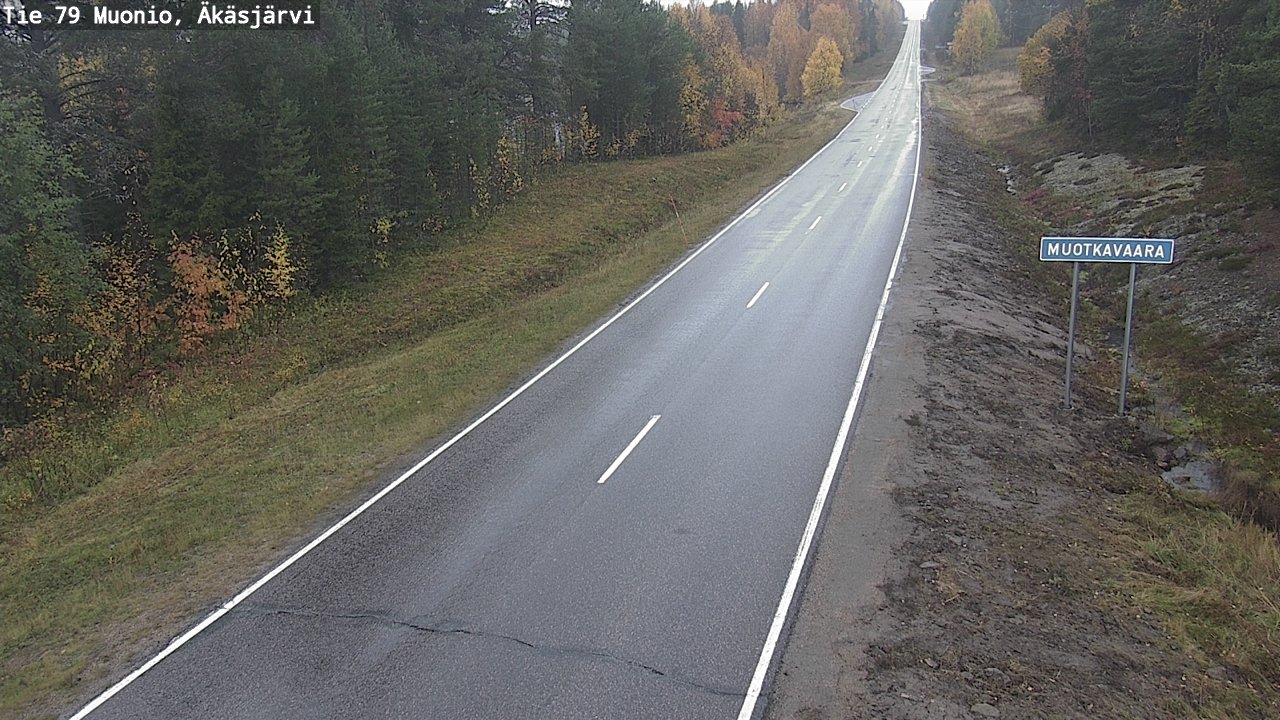 Kelikamerat Kuva Tie 79 Muonio, Äkäsjärvi, Muonio, Lappi