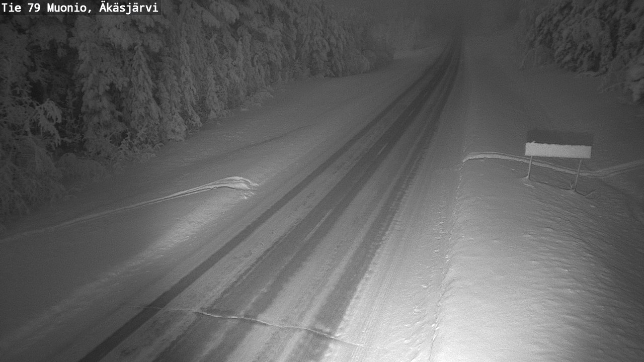 Kelikamerat Kuva Tie 79 Muonio, Äkäsjärvi, Muonio, Lappi