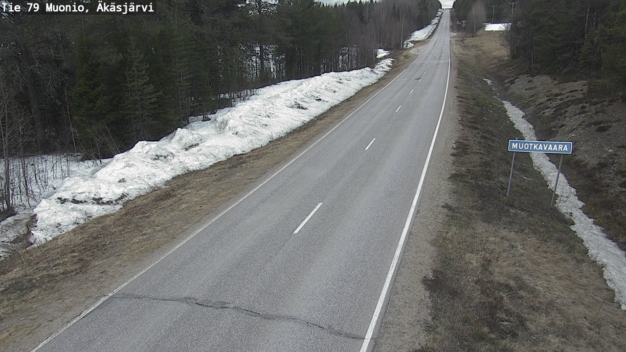 Kelikamerat Kuva Tie 79 Muonio, Äkäsjärvi, Muonio, Lappi
