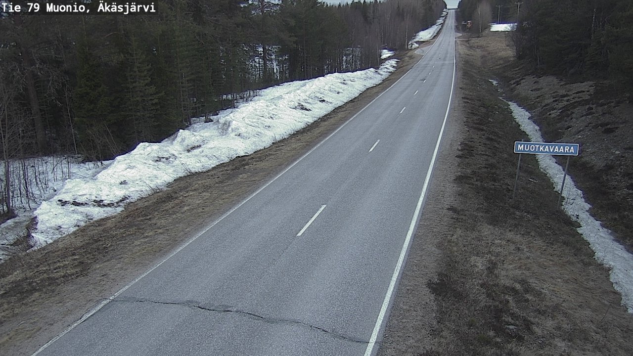 Kelikamerat Kuva Tie 79 Muonio, Äkäsjärvi, Muonio, Lappi