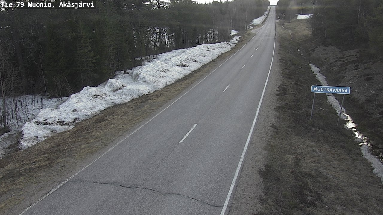 Kelikamerat Kuva Tie 79 Muonio, Äkäsjärvi, Muonio, Lappi