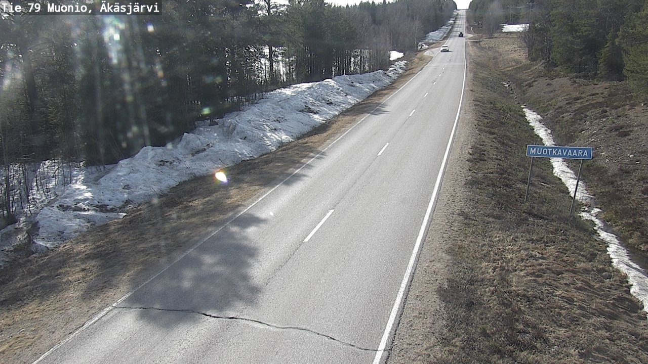 Kelikamerat Kuva Tie 79 Muonio, Äkäsjärvi, Muonio, Lappi