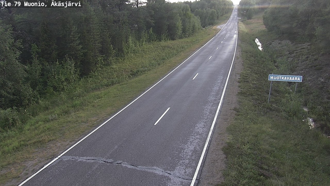 Kelikamerat Kuva Tie 79 Muonio, Äkäsjärvi, Muonio, Lappi