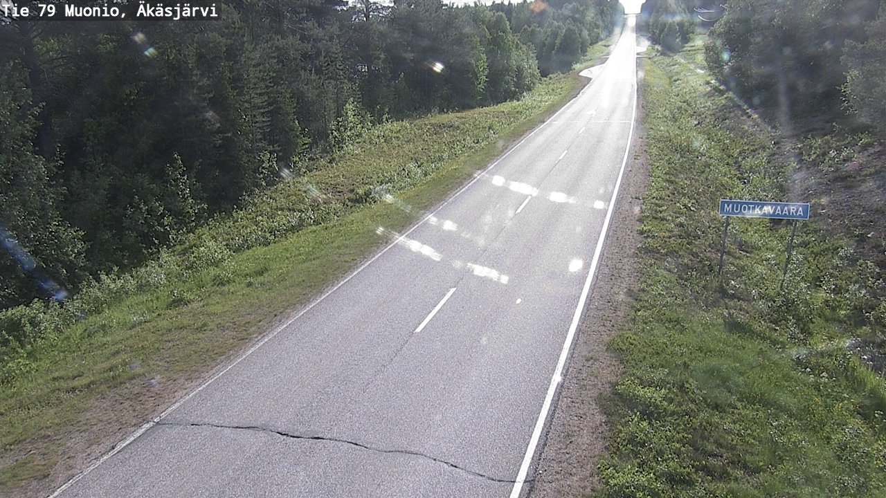 Kelikamerat Kuva Tie 79 Muonio, Äkäsjärvi, Muonio, Lappi