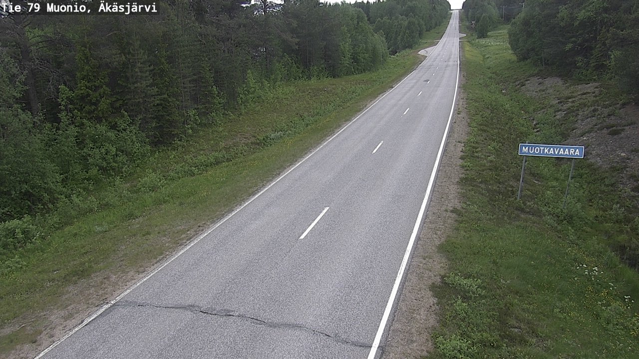 Kelikamerat Kuva Tie 79 Muonio, Äkäsjärvi, Muonio, Lappi