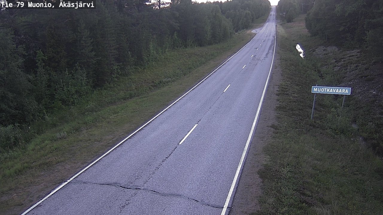 Kelikamerat Kuva Tie 79 Muonio, Äkäsjärvi, Muonio, Lappi