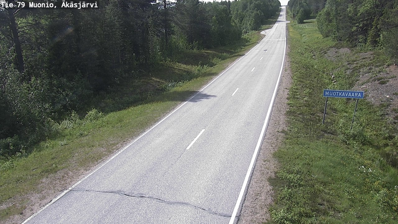 Kelikamerat Kuva Tie 79 Muonio, Äkäsjärvi, Muonio, Lappi