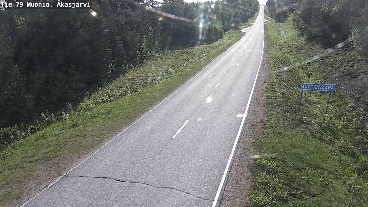 Kelikamerat Kuva Tie 79 Muonio, Äkäsjärvi, Muonio, Lappi