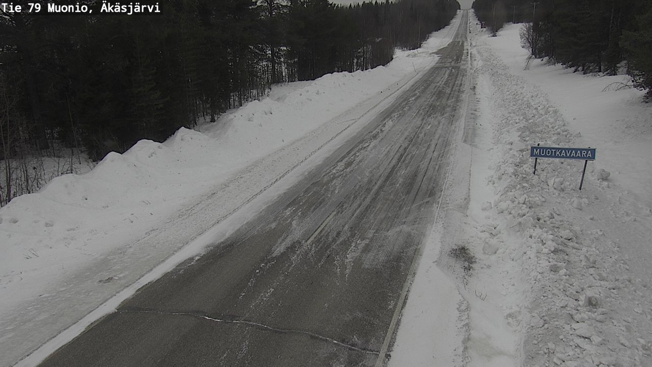 Kelikamerat Kuva Tie 79 Muonio, Äkäsjärvi, Muonio, Lappi