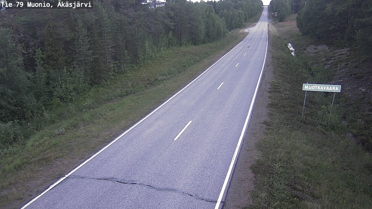 Kelikamerat Kuva Tie 79 Muonio, Äkäsjärvi, Muonio, Lappi