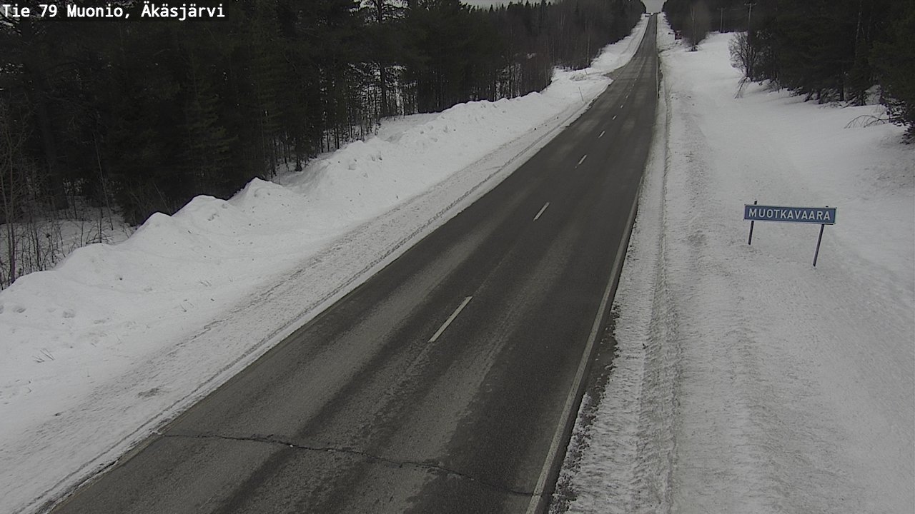 Kelikamerat Kuva Tie 79 Muonio, Äkäsjärvi, Muonio, Lappi