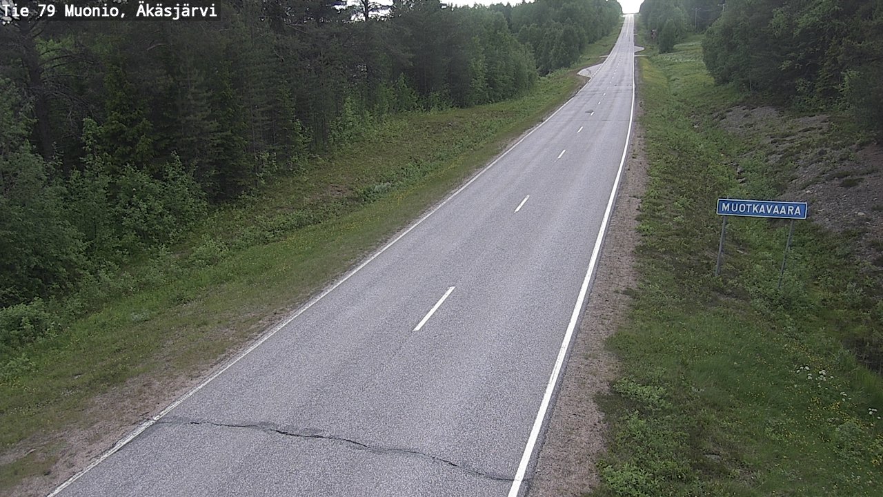 Kelikamerat Kuva Tie 79 Muonio, Äkäsjärvi, Muonio, Lappi