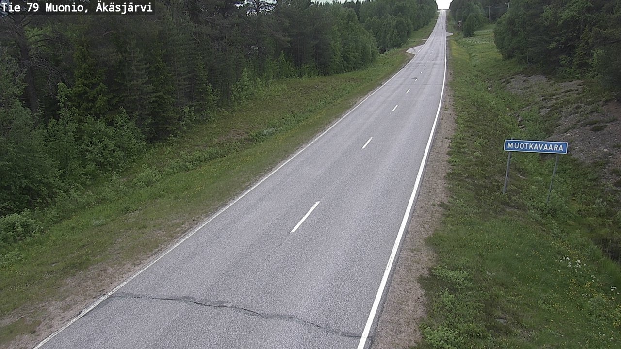 Kelikamerat Kuva Tie 79 Muonio, Äkäsjärvi, Muonio, Lappi