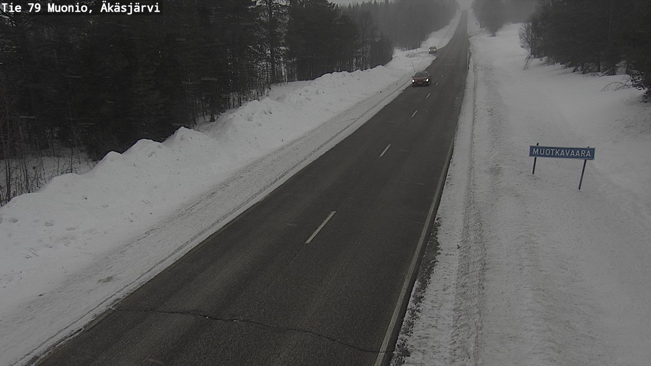 Kelikamerat Kuva Tie 79 Muonio, Äkäsjärvi, Muonio, Lappi