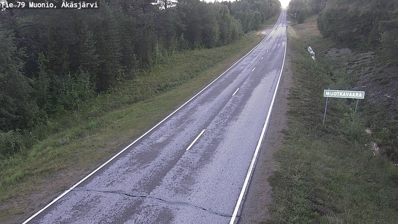 Kelikamerat Kuva Tie 79 Muonio, Äkäsjärvi, Muonio, Lappi