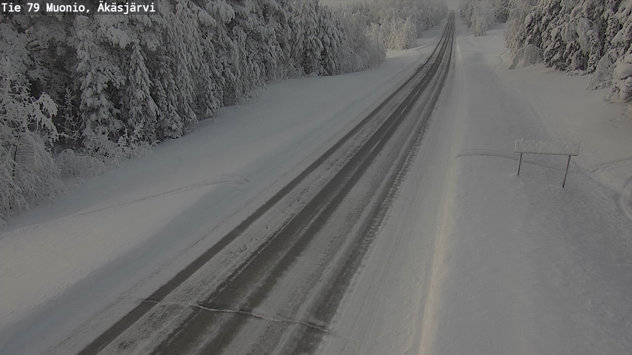 Kelikamerat Kuva Tie 79 Muonio, Äkäsjärvi, Muonio, Lappi