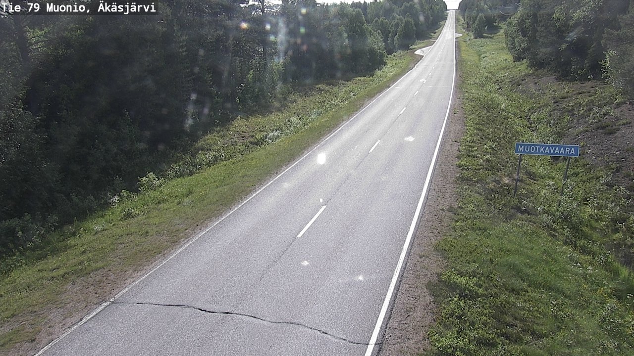 Kelikamerat Kuva Tie 79 Muonio, Äkäsjärvi, Muonio, Lappi